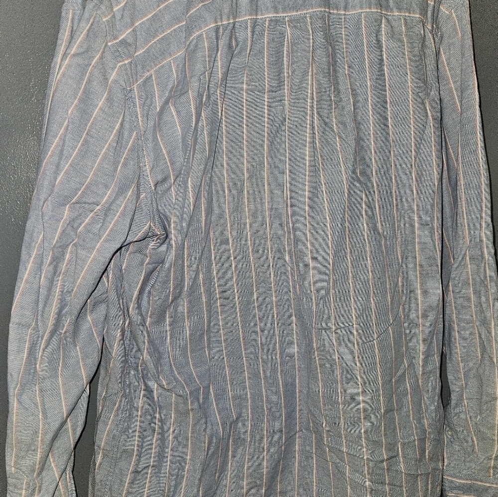 Gap Mens Long Sleeve Button Up Dress Shirt Size Xl - Picture 10 of 11